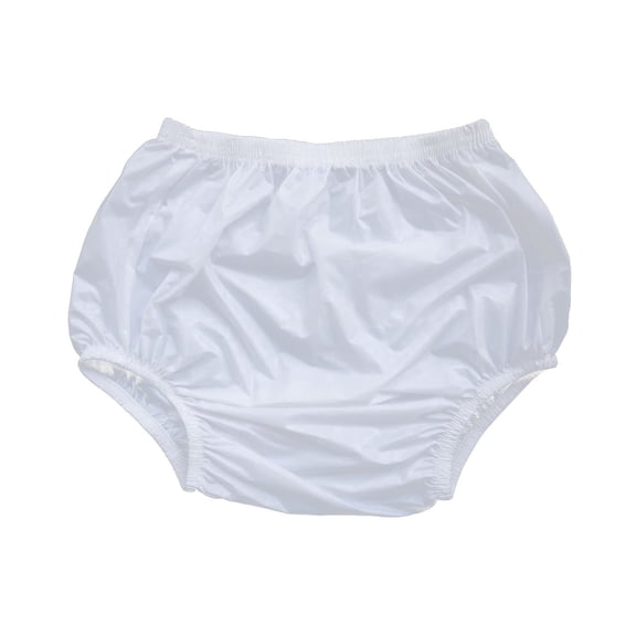Adult Incontinence Pull-on Plastic Pants PVC Waterproof Protective Underwear for Men Women Comfortable Reusable 3 Pack