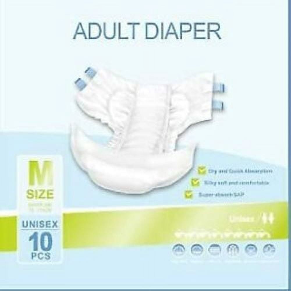 Adult Incontinence Underwear Diapers for Men and Women Size Medium 20/pk