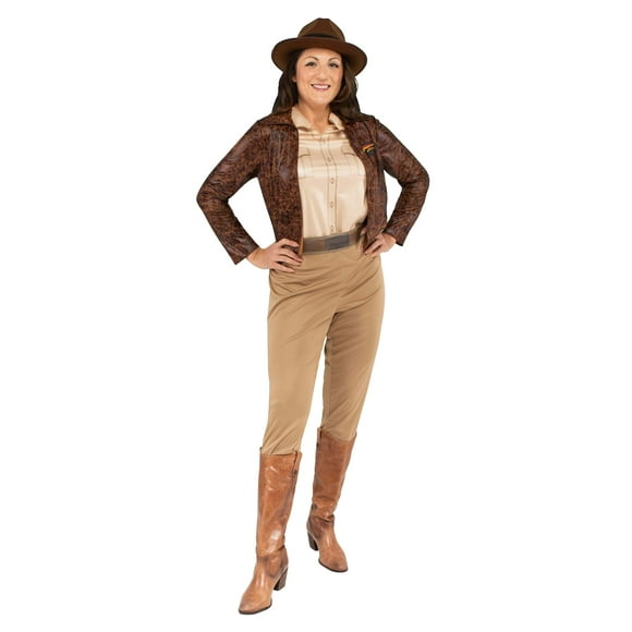 Adult Indiana Jones Womens Classic Halloween Costume
