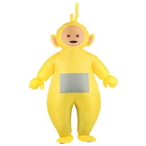 Adult Inflatable Laa-Laa Teletubbies Costume