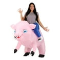 thumbnail image 1 of Adult Inflatable Ride on Pig Costume, 1 of 6