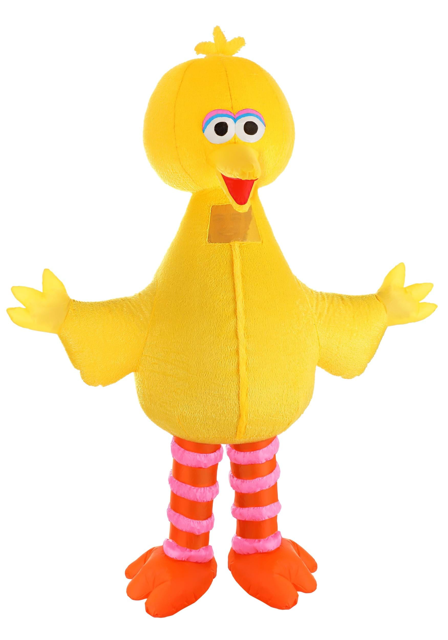 Adult Inflatable Sesame Street Big Bird Costume