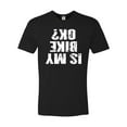 thumbnail image 1 of Adult Is My Bike OK Okay? Deluxe T-Shirt, 1 of 1