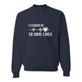 thumbnail image 1 of Adult It's A Beautiful Day To Save Lives Sweatshirt Crewneck, 1 of 1