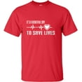 thumbnail image 1 of Adult It's A Beautiful Day To Save Lives T-Shirt, 1 of 1