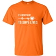 thumbnail image 1 of Adult It's A Beautiful Day To Save Lives T-Shirt, 1 of 1