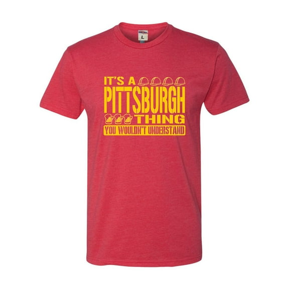 Adult It's A Pittsburgh Thing You Wouldn't Understand Deluxe T-Shirt