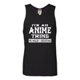 thumbnail image 1 of Adult It's An Anime Thing You Wouldn't Understand Sleeveless Tank Top Cotton T-Shirt, 1 of 1