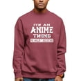 thumbnail image 1 of Adult It's An Anime Thing You Wouldn't Understand Sweatshirt Crewneck, 1 of 1