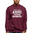 thumbnail image 1 of Adult It's An Anime Thing You Wouldn't Understand Sweatshirt Crewneck, 1 of 1