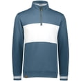 thumbnail image 1 of Adult Ivy League Pullover, Storm Heather & White - Extra Large, 1 of 1