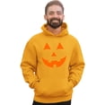 thumbnail image 1 of Adult Jack O Lantern Pumpkin Face Halloween Funny Sweatshirt Hoodie, 1 of 1