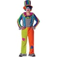thumbnail image 1 of Dress Up America Jolly Clown Costume for Men - Adult Clown Costume Set, 1 of 2
