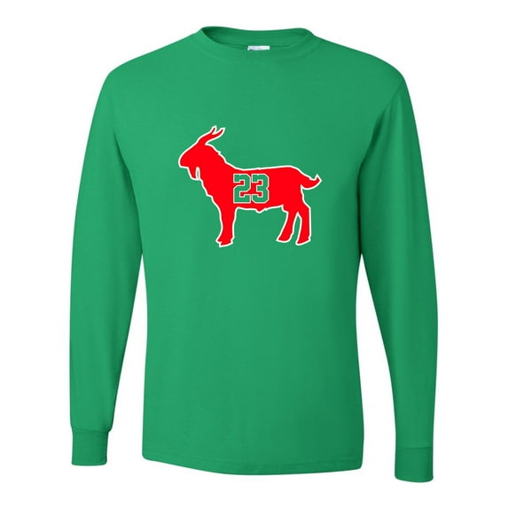 Adult Jordan GOAT Long Sleeve T-Shirt