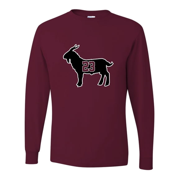 Adult Jordan GOAT Long Sleeve T-Shirt