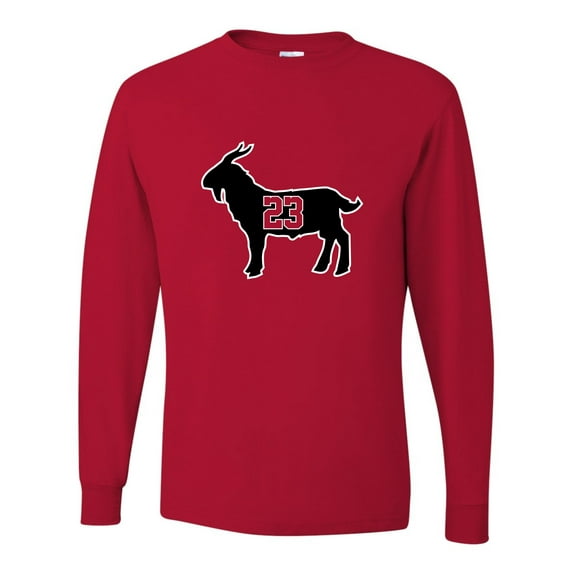 Adult Jordan GOAT Long Sleeve T-Shirt