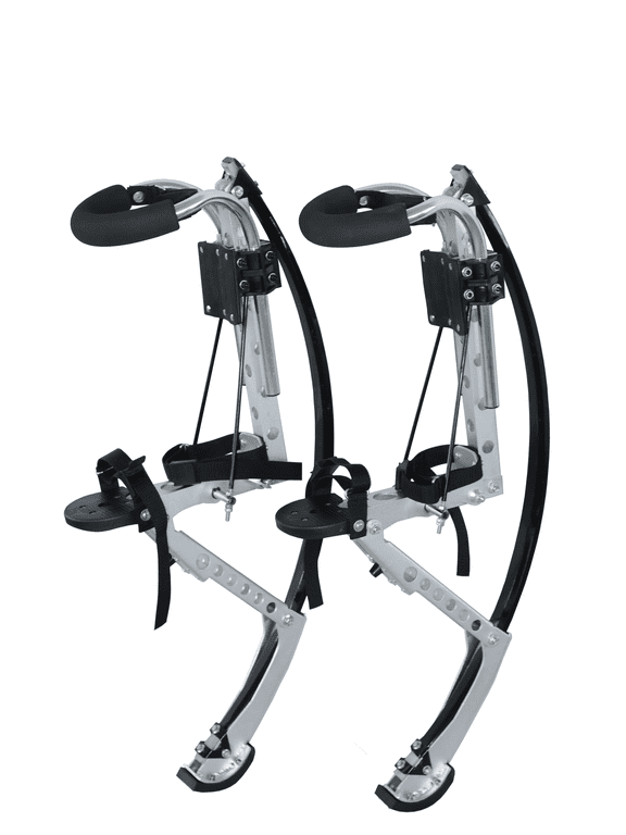 Adult Jumping Stilts - Fiberglass Spring & Rubber Sole Design, 70-90KG Capacity & 7KG Weight, Ideal for Outdoor Fitness Exercise, Gym Training, Running & Walking Activities