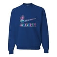 thumbnail image 1 of Adult Just Loot It Llama Sweatshirt Crewneck, 1 of 1