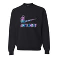 thumbnail image 1 of Adult Just Loot It Llama Sweatshirt Crewneck, 1 of 1