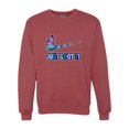 thumbnail image 1 of Adult Just Loot It Llama Sweatshirt Crewneck, 1 of 1