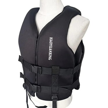 Adult Kayak Vest High Buoyancy Swim Vest Women's Men's Adjustable Safety Jacket Great For Boating, Swimming, Watersports, & More