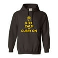 thumbnail image 1 of Adult Keep Calm And Curry On Sweatshirt Hoodie, 1 of 1