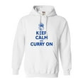 thumbnail image 1 of Adult Keep Calm And Curry On Sweatshirt Hoodie, 1 of 1