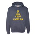 thumbnail image 1 of Adult Keep Calm And Curry On Sweatshirt Hoodie, 1 of 1