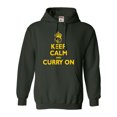 thumbnail image 1 of Adult Keep Calm And Curry On Sweatshirt Hoodie, 1 of 1