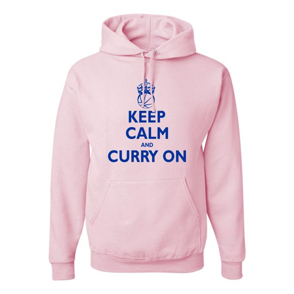 Adult Keep Calm And Curry On Sweatshirt Hoodie