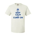 thumbnail image 1 of Adult Keep Calm And Curry On T-Shirt, 1 of 1