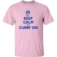 thumbnail image 1 of Adult Keep Calm And Curry On T-Shirt, 1 of 1