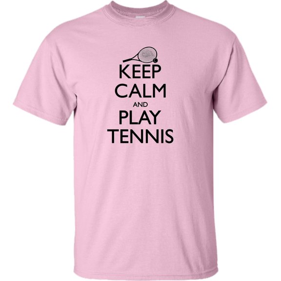 Adult Keep Calm And Play Tennis T-Shirt