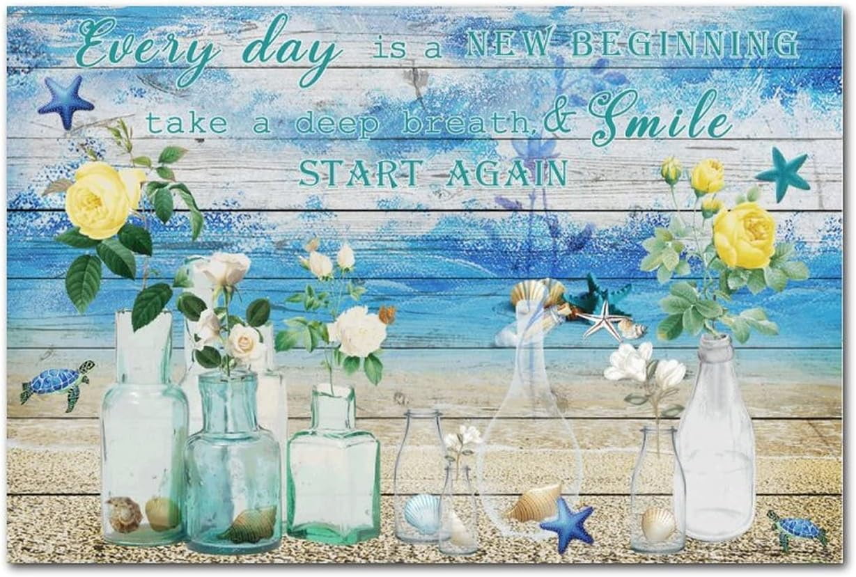 Adult Kid 300 Pieces Wooden Jigsaw Puzzle Everyday is A New Begining