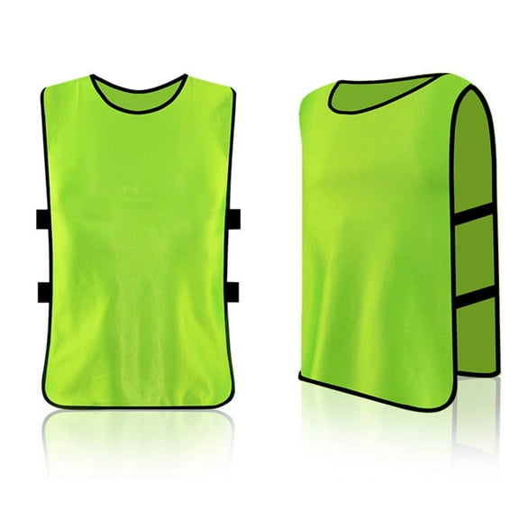 Adult Kid Soccer Pinnies Quickly Drying Basketball Football Rugby Team Jersey Training Numbered Bibs Practice Sports Vest