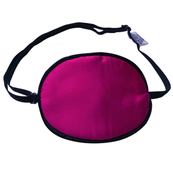 Adult Kids Amblyopia Strabismus Lazy Eye Adjustable Soft Pirate Eye Patch Single Eye Mask (Kids) , Rose Red