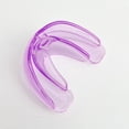 thumbnail image 1 of Adult Kids Blue Purple Pink Silicone Professional Rugby Teeth Protection Boxing Gum Shield Mouth Guard PURPLE, 1 of 6