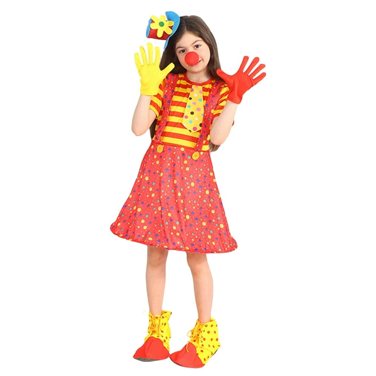 Carnival Children Clown Circus Cosplay Costumes Kids Boys Girls Baby  Birthday Party Christmas Dress Up