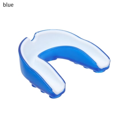 Adult Kids Football Professional Sport Boxing Gum Shield Rugby Teeth Protection Mouth Guard BLUE