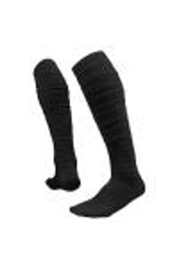 Adult Knee High Football Socks Combed Cotton Tube Sock Padded Ankle Support