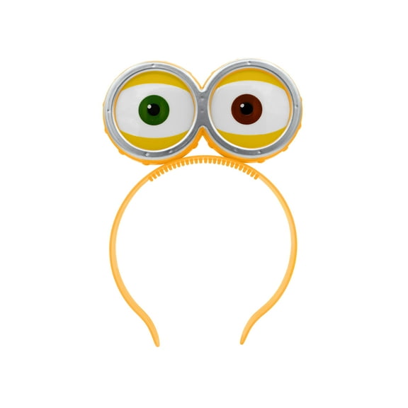 Nicky Bigs Novelties Light Up Eyeball Headband - Monster Alien Funny Playful Googly Eyes Headband - Wacky Flashing Goggles Eyeball Headwear Accessory for Halloweens, Cosplay Parties and More