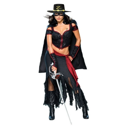 Adult Lady Zorro Costume Rubies 888655
