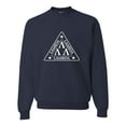 thumbnail image 1 of Adult Lambda Lambda Lambda Tri Lambda Funny Sweatshirt Crewneck, 1 of 1