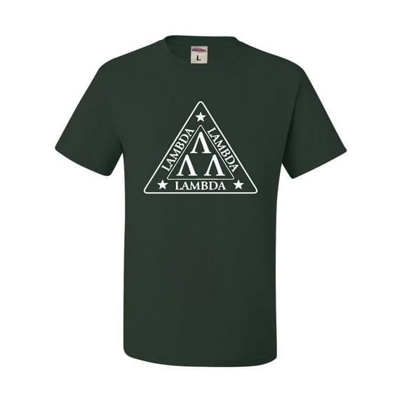 Adult Lambda Lambda Lambda Tri Lambda Funny T-Shirt