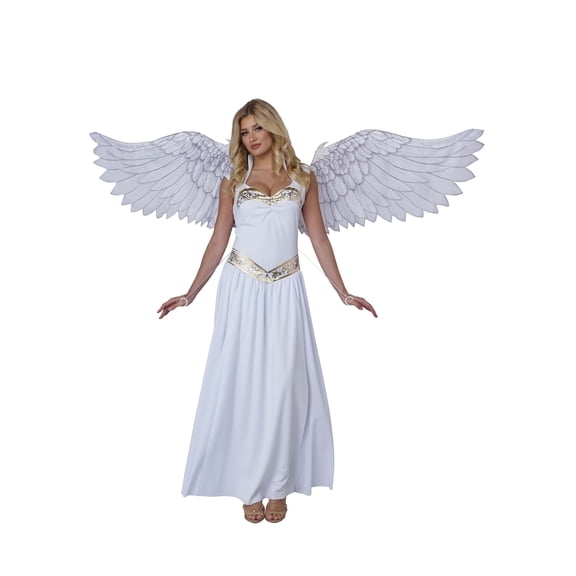Adult Large White Angel Cosplay Wings