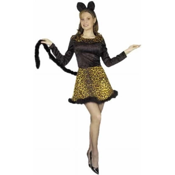 Adult Leopard Cat Dress Costume