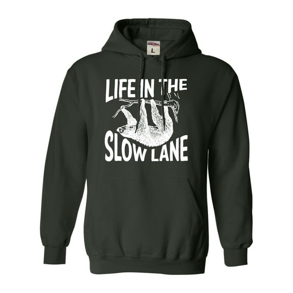 Adult Life In The Slow Lane Sloth Lovers Sweatshirt Hoodie