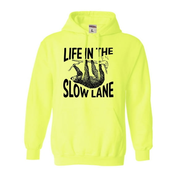 Adult Life In The Slow Lane Sloth Lovers Sweatshirt Hoodie