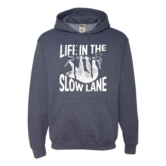 Adult Life In The Slow Lane Sloth Lovers Sweatshirt Hoodie