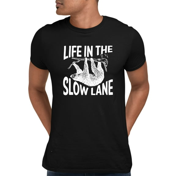 Adult Life In The Slow Lane Sloth Lovers T-Shirt